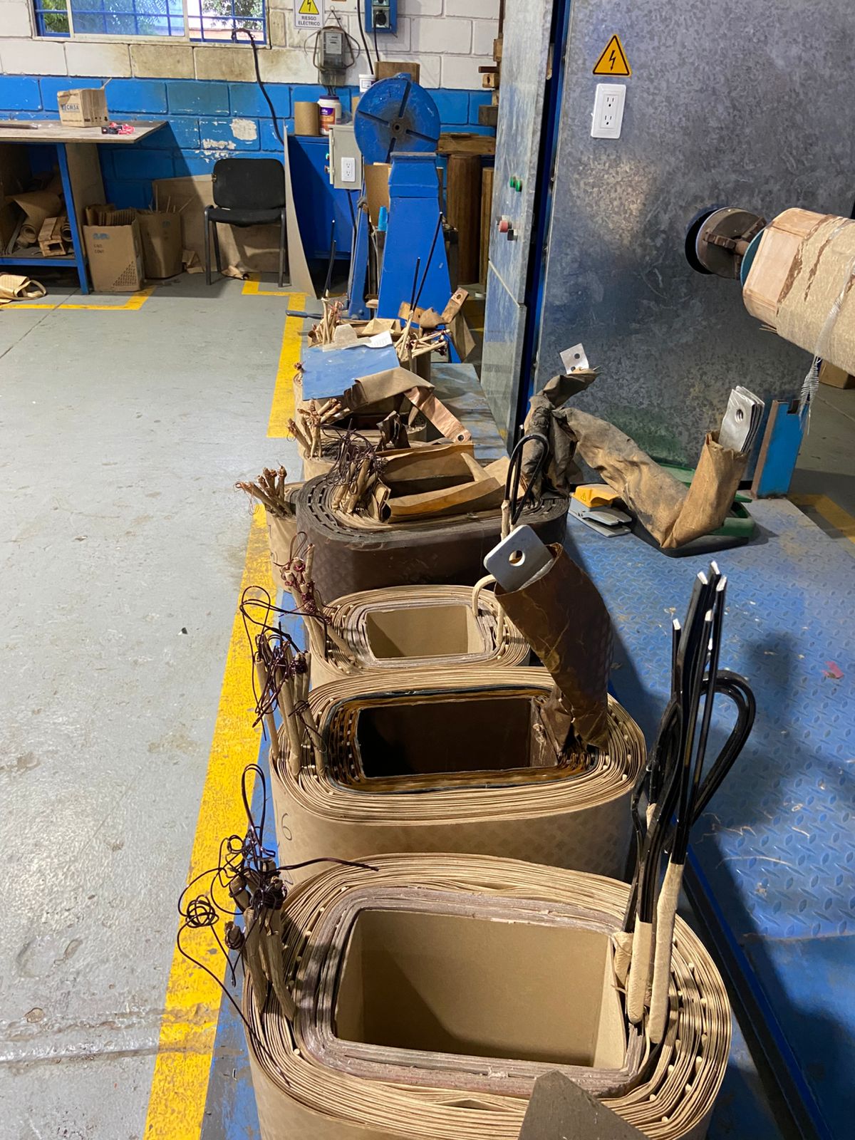 Bobinas de motor con alambre de alta calidad para conservar eficiencia